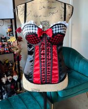 Plaid/Gingham Corset