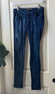 Tripp Low Rise Jeggings Acid Wash 7