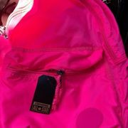 Converse neon pink backpack