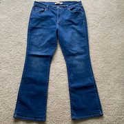 Levi’s  515 bootcut Women’s size 16 medium blue wash denim jeans