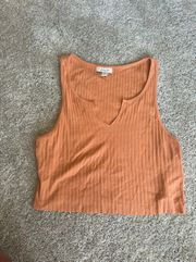 Orange Crop Top