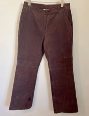 Vintage Brown Leather Pants 