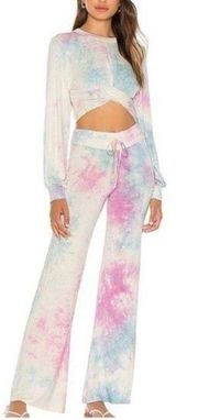 Beach Riot Lounge Pant Tie Dye Pastel Revolve XS