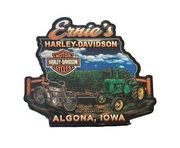 Ernie’s Harley Davidson Slogan Iowa Legends Of The Heartland Hat Pin Motorcycles