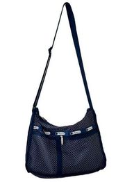 LeSportSac The Deluxe Everyday Multiuse Bag - Polkadot, Blue, White