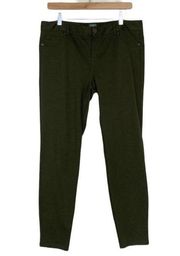 Soho New York & Company Green Stretch Pants Sz 12