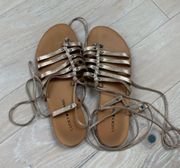 strappy sandals