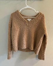 Brown Fuzzy Sweater
