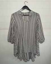 Honey me striped tunic