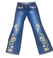 Vintage 90’s/Y2K  Embellished Flare Leg Jeans