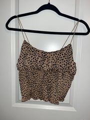 Cheetah Print Top