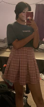 Plaid Skirt