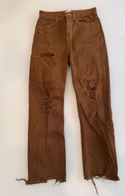 Brown Cowboy Jeans