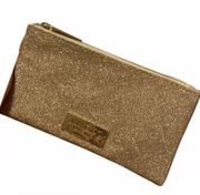 Jimmy Choo Perfume Gold Shimmer Pouch/Make Up Bag