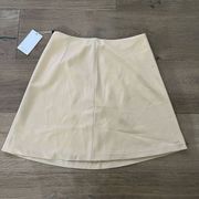 Lovers + Friends Women's Fully Lined Solid A-Line Skirt Size Small