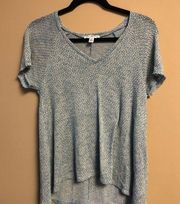 Knit Blue Teeshirt