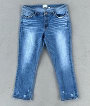 Buckle BKE Payton Stretch Crop Capri Jeans Size 34