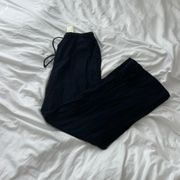 Abercrombie & Fitch Black Linen Pants