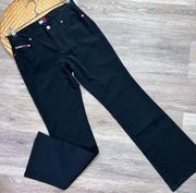 Vintage Y2K Tommy Hilfiger black pants lowrise