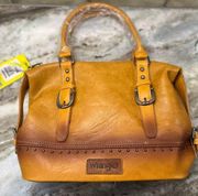 Wrangler Doctor Satchel Handbags Jet Gamboge Yellow
