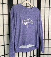 Everlast Graphic Inspire Long Sleeve Purple Small