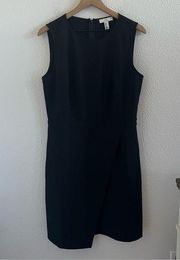 H by Halston  Dress Black Career Office Work Business Casual LBD Small