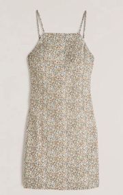 Abercrombie & Fitch A&F Linen Halter Dress