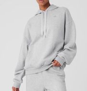 Alo Accolade Hoodie Athletic Heather Grey M