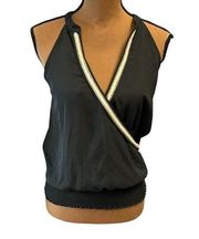 Bebe Wrap Tank Top