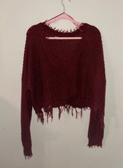 s Maroon Sweater