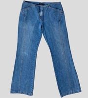 The Limited Women’s 8 waistless low rise straight boot cut Western style jeans