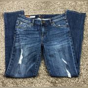 Kut from the Kloth Women’s Distressed Denim Catherine Boyfriend Jeans Size 2