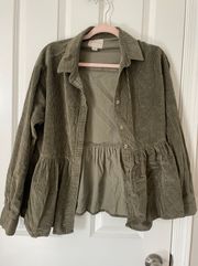 Outfitters Corduroy Jacket