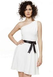 JAY GODFREY One Shoulder Mini Dress