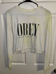 Cropped Long Sleeve Tee