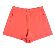 NWT Lou & Grey Signature Soft orange lounge shorts L sweatshorts casual pool