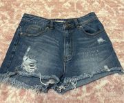 Bullhead denim Mom Jean Shorts