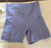 Purple  Biker Shorts