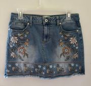 Altard State Blue Jean Skirt
