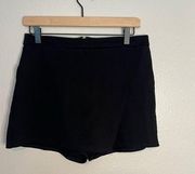 Charlotte Russe black skort