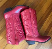 Red Cowgirl Boots