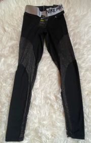 Nike New Black  Dri Fit Training Leggings XS