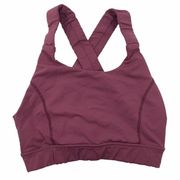 Glyder Merlot Full Force Sports Bra