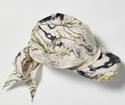 Free People Portia Print Scarf Cap NWOT NEW