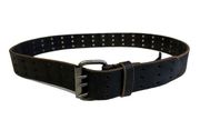 We the Free Leather Brown 3 Hole Belt Size M/L