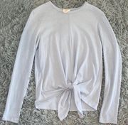 Light Blue Long Sleeve Top