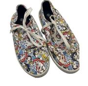 Disney Princess Sneaker Size 6 Ariel Snow White Cinderella Sleeping Beauty