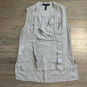 BCBG MaxAzria Women’s Gray tank. Size small