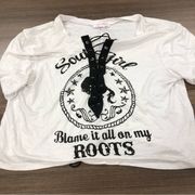 Blame it all on my roots tee