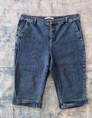 Tommy Hilfiger Cuffed Cropped Jeans Size 16